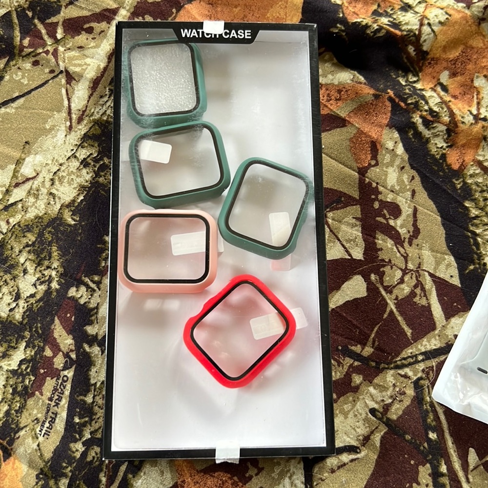 Apple Watch series 3 cases, all new (5)